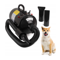 Фен компресор для сушіння собак Pet Dryer QY-1091B
