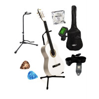 Класична гітара Shark Music GT039-WH 39" + повний набір аксесуарів