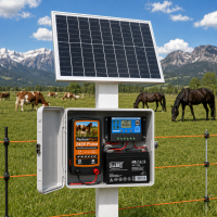 Електропастух Pasture Pro 2400 Pulse Solar, 2.4 Дж із сонячною системою